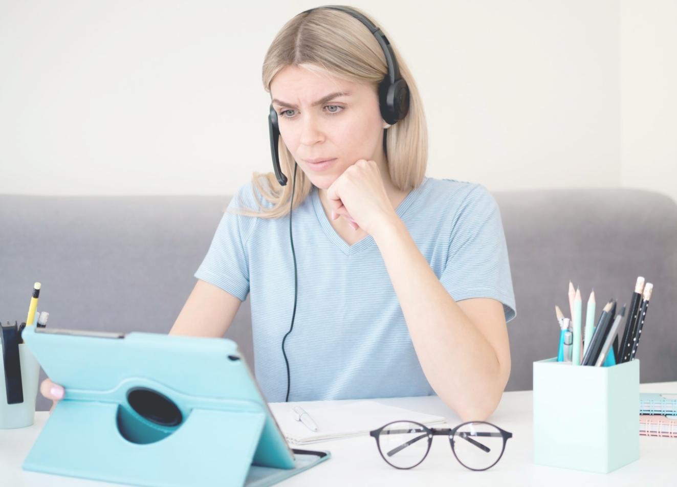 Person organizing weekly expenses and receipts